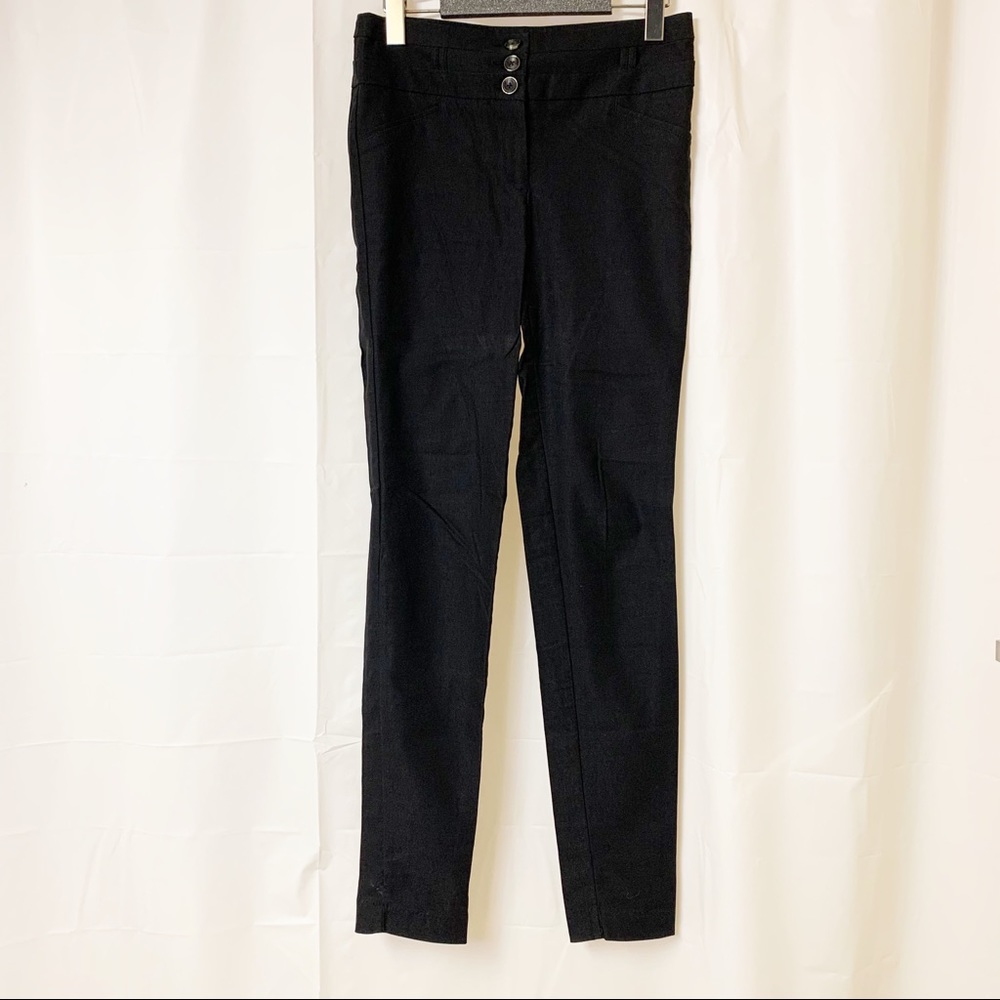 Dynamite High Waisted Black Skinny Dress Pants Size 7